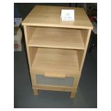 Wooden End Stand with Drawer