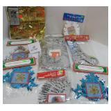 Vintage 3-D Christmas Ceiling Hangings