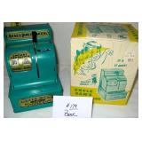 New Old Stock Metal Bank with Box