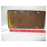 Old Ferndale Yellow Jackets License Plate