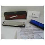 (2) Pocket Harmonicas (1 is new)