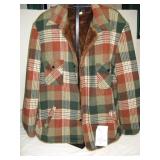 Men's Flannel Jacket w/Faux Fur Lining XLT