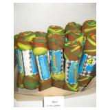 Green, Yellow & Red Stripes Yarn
