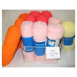 Pink, Yellow, Salmon & Orange Yarn
