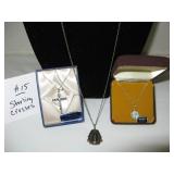 Sterling Silver Cross Necklaces