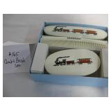 Train Theme Comb Brush Set - New