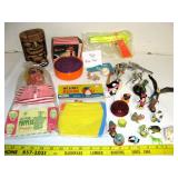 Old Hand Puppet & Misc. Small Toys