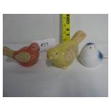 Painted Pottery & Ceramic Birds