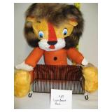 Vintage Carnival Prize Lion Record Rack