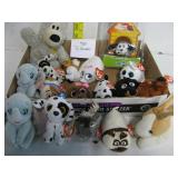 Box Lot of Ty Animals