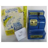 New Old Stock Metal Bank with Box