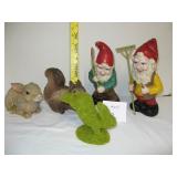 Little Garden Elves and More (Resin/Plastic)
