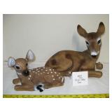Mother Doe and Fawn Resin/Plastic - Small