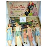 1969 Bridal Party Paper Dolls & Clothes