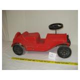 Vintage Molded Plastic Riding Car Toy