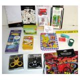 Games, Coloring Pencils, Spinners