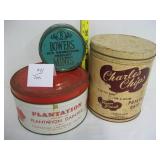 Vintage Tin Cans