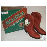 Size 8 Steel Toe Boots - New