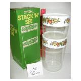 Pyrex Spice O Life Stack N See Canisters