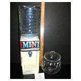 Glass Biscuit Jar & Mini Water Cooler