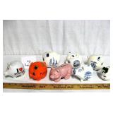 Assorted Ceramic Piggy Banks