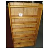 Narrow Book Shelf 58 x 25.5 x 7.5