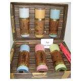 Fiesta Ware "Beachcomber" Set Drinking Glasses
