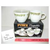 Pyrex Spring Blossom Sugar & Creamer- New