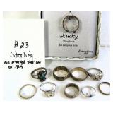 Sterling Silver Rings