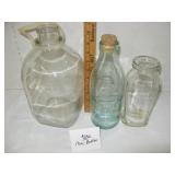 Milk bottles