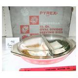 Pyrex Cinderella Divided Dish - New In Box
