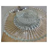 MCM Kromex Lazy Susan w/Box