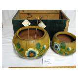 Hanging Pottery Planters