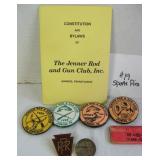 PRR Pin, Jenner Rod & Gun Pins