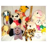 Misc. Plush Animals - Carnival Prizes.