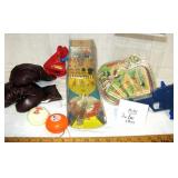 Basketelle Pin Ball Game and Misc.