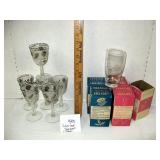 Silverleaf Stemware and Libbey Glass