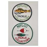 (2) NFLCC Tackle Collectors Patches
