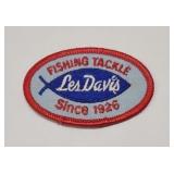 Les Davis Fishing Tackle Embroidered Patch