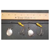 (2) #2 Wire Arm Jig Head Spinnerbaits