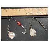 (2) #2 Wire Arm Jig Head Spinnerbaits