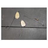 (2) Prescott #2 Pike Hook Spinner Rigs