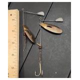 (2) Marathon Wire Arm Weighted Spinner Rigs