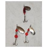 (3) #2-4 Chrome Spinners