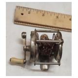 Vtg Atlas Portage #60 Raised Pillar Fishing Reel