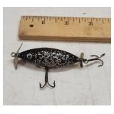 Skip-N-Cisco Lure Black/Silver Glitter