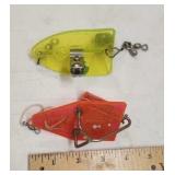 (2) Pink Lady & Deep Six #0 Weighted Divers