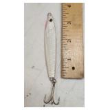 White/Pink Lead Minnow