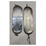 (2) Les Davis Size 0 Herring Dodgers