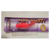 NIP Luhr Jensen Hot Shot Fluorescent Red Fire #30